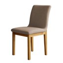 Ver imagem 3 de Kit 4 Cadeiras para Sala de Jantar Pés Madeira Maciça Bella Bege/Cinamomo
