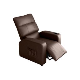 Poltrona Reclinável Sala Cadeira Mx 67 Pulse Sintetico Marrom Matrix Original - 3 Poltrona Reclinável Sala Cadeira Mx 67 Pulse Sintetico Marrom Matrix Original - 3