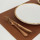 Ver imagem 2 de Faqueiro em Aço Inox - Fracalanza Pearl Cobre (24 Peças)