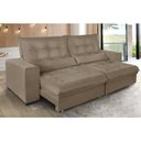 Ver imagem 1 de Sofá Retrátil e Reclinável 2,50m Suede Miami