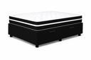 Ver imagem 2 de Kit Cama Box Baú Solteiro 88x188 cm + Colchão Molas Bonnel Solteiro 28 cm Preto Suede
