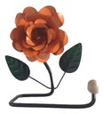 Ver imagem 1 de Porta Papel Higiênico de Parede em Ferro com Rosa:laranja
