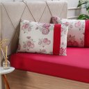Ver imagem 5 de Jogo de Cama Solteiro Malha 2 Pçs Bella Cama New 88x188cm Vermelho