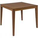 Ver imagem 2 de Mesa de Madeira Tramontina London Quadrada em Tauarí Amêndoa 4 Lugares 80 cm