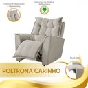 Ver imagem 7 de Poltrona do Papai Reclinável Carinho Veludo - Star Confort
