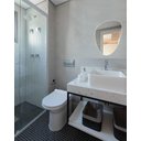 Ver imagem 5 de Espelho Decorativo Orgânico 60cmx50cm Moderno Luxo Sala