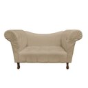 Ver imagem 1 de Recamier Divã Rio 1,50m Suede Bege Rosado - Dominic Decor
