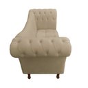 Ver imagem 3 de Recamier Divã Rio 1,50m Suede Bege Rosado - Dominic Decor