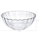 Ver imagem 3 de Conjunto 2 Tigelas Saladeiras Redondas 3 Litros Bowls de Vidro Bella Marinex