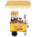 Ver imagem 2 de Carrinho de Churros Gourmet R2 4 Doceiras e Masseira Fuso R0077