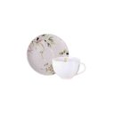 Ver imagem 1 de Xícara e Pires de Chá Magnólia Porcelana Decorada 250 Ml Tramontina