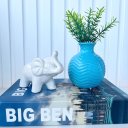 Ver imagem 3 de Decoração Sala Quarto Livro Fake + Vaso Bola + Elefante