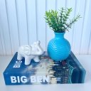 Ver imagem 4 de Decoração Sala Quarto Livro Fake + Vaso Bola + Elefante