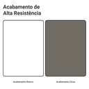 Ver imagem 2 de Rack para TV até 70 Polegadas 160cm 4 Gavetas Branco/Cinza Vik Madesa 04