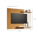 Ver imagem 3 de Painel para Tv 50 Polegadas La Spazia Nature Off White