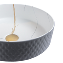 Ver imagem 3 de Cuba Apoio Evier Banheiro Grey And White Marble 37x13