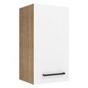 Ver imagem 1 de Armário de Cozinha Aéreo 35 cm 1 Porta Rustic/Branco Agata Madesa