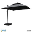 Ver imagem 2 de Kit Ombrelone Tulum Grafite ou Fendi - com Base Hdpe 150 Litros - Rivatti