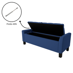 Recamier Baú Barcelona Casal 130cm - 3