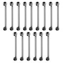 Ver imagem 1 de Barra de Apoio 60cm Aço Inox Kit 15 Unidades Banheiro Box Idoso Gestante Deficiente Escada Suporte C