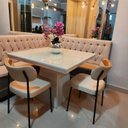 Ver mais imagens de Kit 2 Cadeiras para Sala de Jantar e Cozinha Melissa em Aço