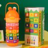 Garrafa Térmica Infantil Educativa Tabuada Números - 430 Ml - 1