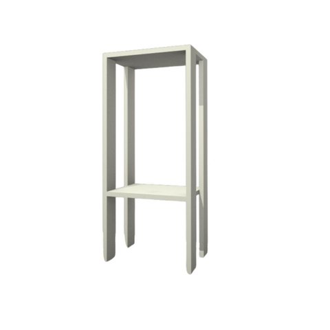 Mesa Alta, Mesa de Canto, Mesa de Apoio, Mesa de Bebedouro, Mesa Lateral Branco