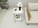 Ver imagem 2 de Mesa Alta, Mesa de Canto, Mesa de Apoio, Mesa de Bebedouro, Mesa Lateral Branco