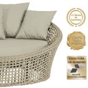 Ver imagem 3 de Chaise Hungria Alumínio Pintura Preta Corda Náutica E7 Trama Original