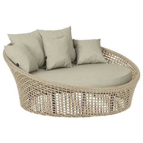 Chaise Hungria Alumínio Pintura Preta Corda Náutica E7 Trama Original