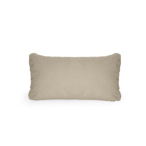 Almofada Retangular Suede Veludo 30x50cm Papirre Decor com Enchimento