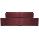 Ver imagem 6 de Sofá Retrátil e Reclinável 2,15m Cama inBox Big Star com SoftGel D40 Velupluma Vinho