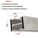 Ver mais imagens de Kit Estrutura Suporte Fixador 1,20m Para 06 Placa Solar Alumínio Inox Telha Fibro Ondulada Viga Metá
