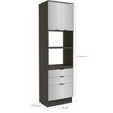 Ver imagem 5 de Cozinha Completa Modulada 5 Peças 10 Portas 6 Gavetas MDP BP Nox Kappesberg