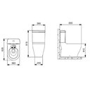 Ver imagem 2 de Kit Celite Slim Bacia com Cx+compl Inst Br 1327230010300