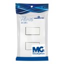 Ver imagem 4 de Conjunto 1 Interruptor Simples + 1 Int Paralelo Infiniti Cor:branco