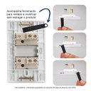 Ver imagem 5 de Conjunto 1 Interruptor Simples + 1 Int Paralelo Infiniti Cor:branco