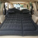 Ver imagem 3 de Colchão Cama Aveludada Inflável para Viagem Suv Carro com Bomba Elétrica Vg Plus Preto