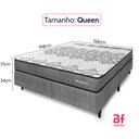 Ver imagem 5 de Cama Box Queen Ortopédico Firme Sleep Time 158x198x51 Bf Colchões