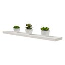 Ver imagem 1 de Prateleira Mdf Branco Tx 100l X 20p X 1,5a Cm Prtbr027