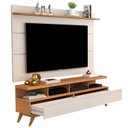 Ver imagem 6 de Rack com Painel para TV até 60 Polegadas MDF 160CMX194CM Pés em Madeira Maciça Vivare