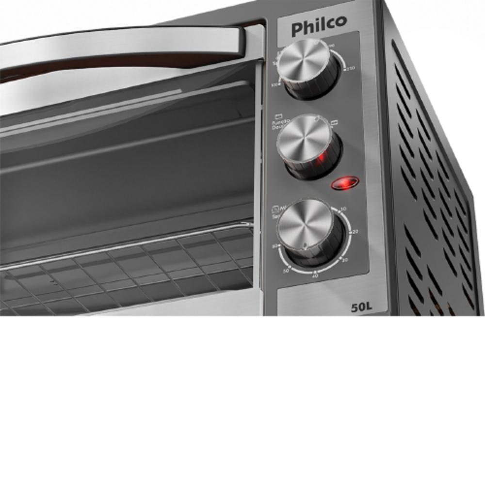 Forno 50l Philco Eletrico Dourador - 106101003 Preto 110 Volts - 4