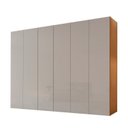 Ver imagem 3 de Guarda Roupa Casal 6 Portas 6 Gavetas 273cm com Cabideiro