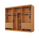 Ver imagem 5 de Guarda Roupa Casal 6 Portas 6 Gavetas 273cm com Cabideiro