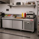 Ver imagem 2 de Balcão de Preparo Congelados 2 Gavetas Inox -18ºC 150cm Bcg15 220V - Red Chameleon 367291-3