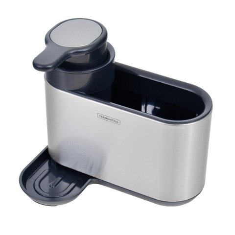 Suporte de Esponja com Dosador de Sabão Abs e Inox 94532/045 Tramontina