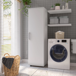 Multiuso Sapateira Lavanderia Armario Cozinha Stellinha Sofi Branco - 4
