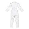 Kimono Infantil Judo Adidas Trançado Branco com Faixa 160 - 2