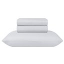 Ver imagem 1 de Jogo de Lençol Cama Box Solteiro 3 Peças Sultan Realce Premium 140 Fios Branco Conforto e Qualidade