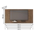 Ver imagem 2 de Painel para Tvs 55 Polegadas Extensível Toluca Nogueira